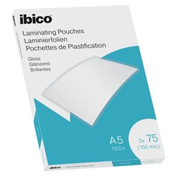 IBICO Value Pouch A5 75 Mic Gloss 100pz