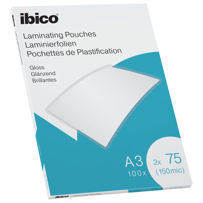 IBICO Value Pouch A3 75 Mic Gloss 100pz