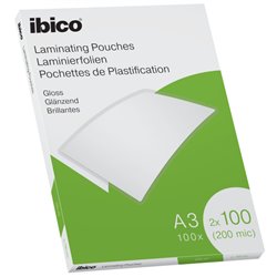 IBICO Value Pouch A3 100 Mic Gloss 100pz